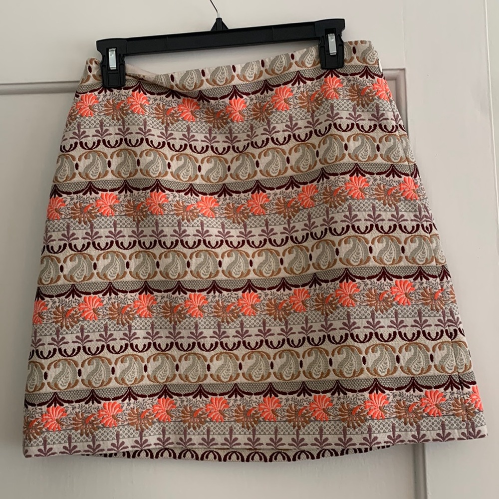 LOFT multicolor skirt